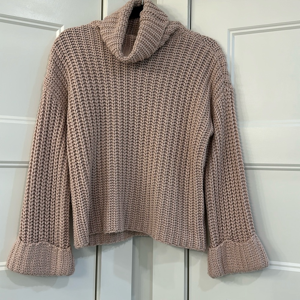 525 America chunky turtleneck sweater